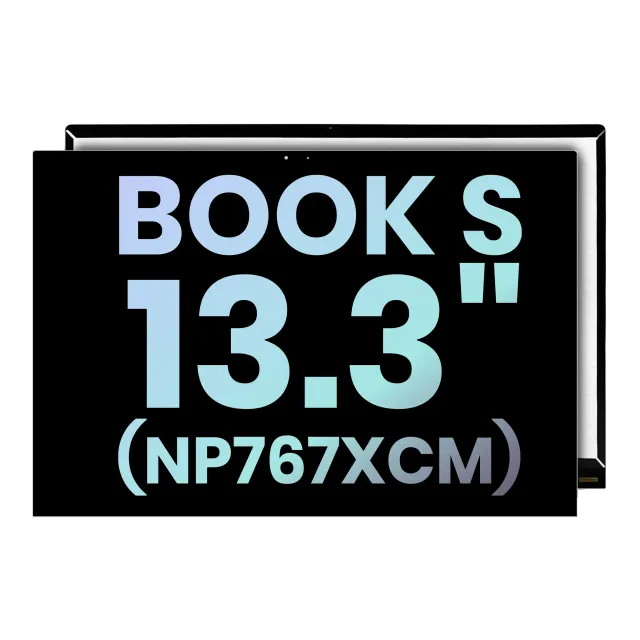 Kompletní LCD displej pro Samsung Galaxy Book S 13.3" (NP767XCM) (Service Pack) (zlatá)
