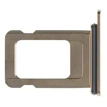 SIM šuplík (jedna SIM) pro iPhone 11 Pro / 11 Pro Max (Service Pack) (zlatá)