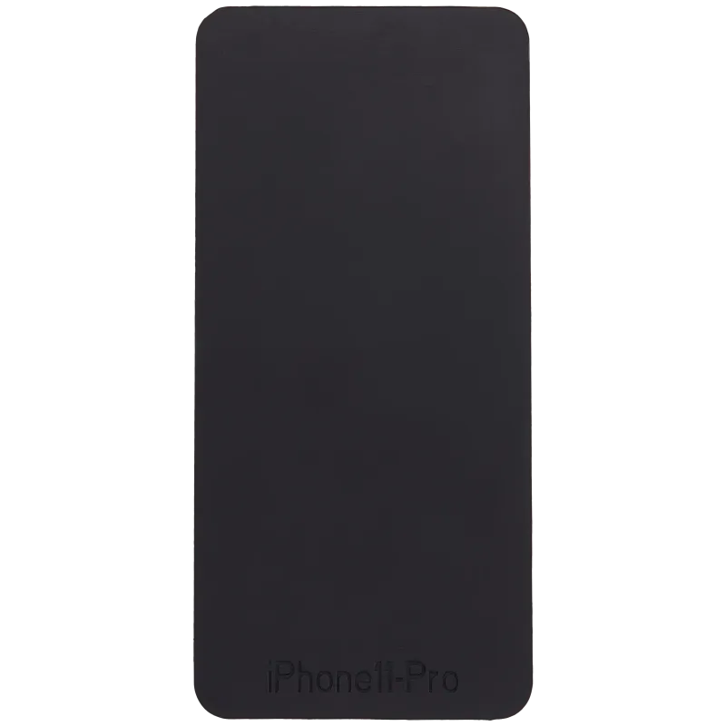Černá silikonová podložka pro iPhone 11 Pro