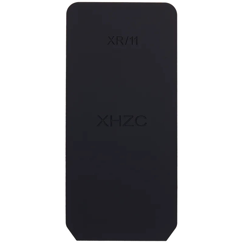 Černá silikonová podložka pro iPhone XR / 11