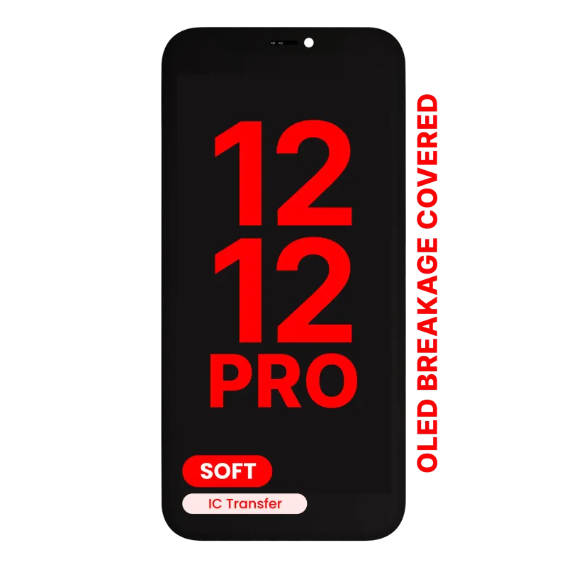 OLED displej pro iPhone 12 / 12 Pro (Aftermarket Pro: XO7 Soft OLED)