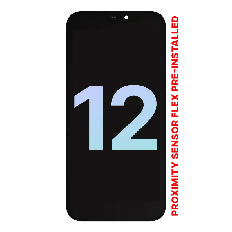 OLED displej s flexem senzoru přiblížení (předinstalováno) pro iPhone 12 (Service Pack)