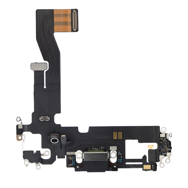 Flex kabel nabíjecího konektoru pro iPhone 12 / 12 Pro (Premium) (grafitová)