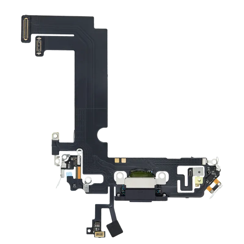 Flex kabel nabíjecího konektoru pro iPhone 12 mini (Aftermarket Plus) (černá)