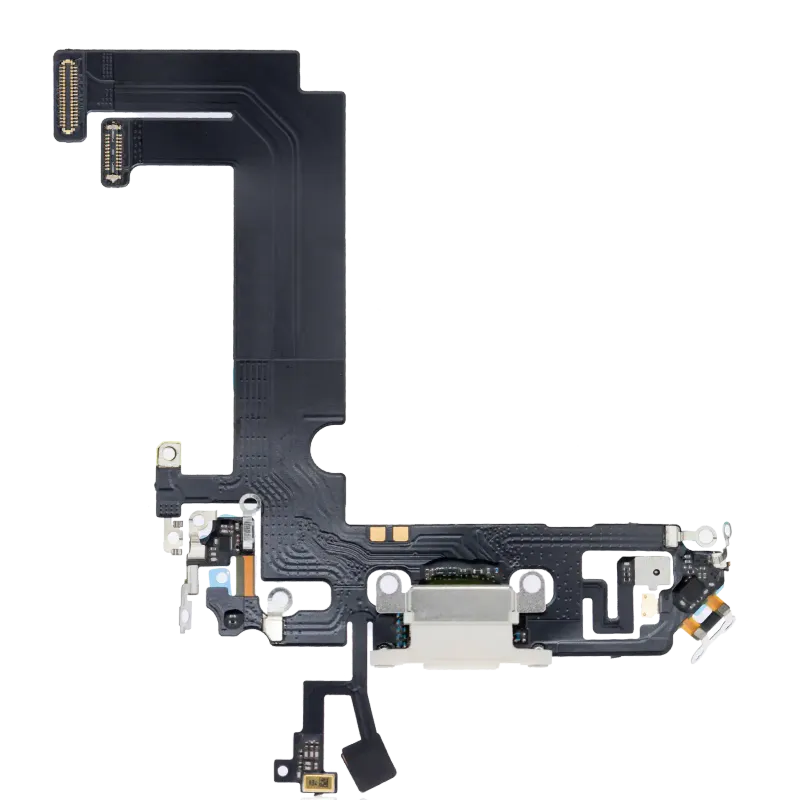 Flex kabel nabíjecího konektoru pro iPhone 12 mini (Aftermarket Plus) (bílá)