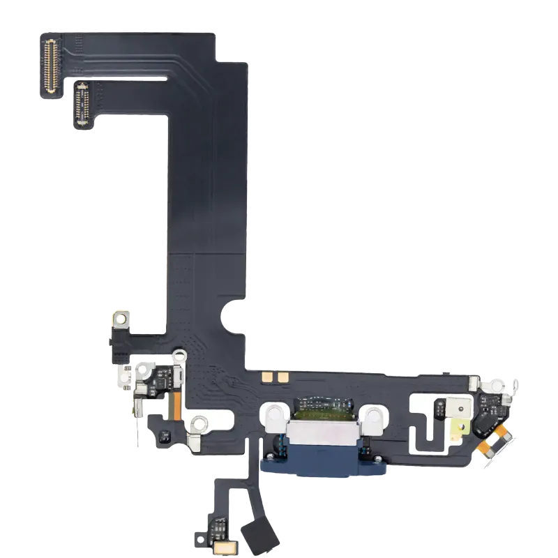 Flex kabel nabíjecího konektoru pro iPhone 12 mini (Aftermarket Plus) (modrá)