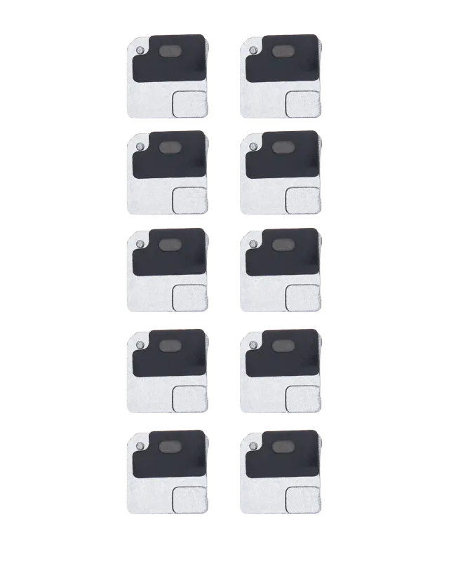 Držák blesk světlo / napájecí Flex s mikrofon mřížka pro iPhone 12 (černá) (balení 10 ks)