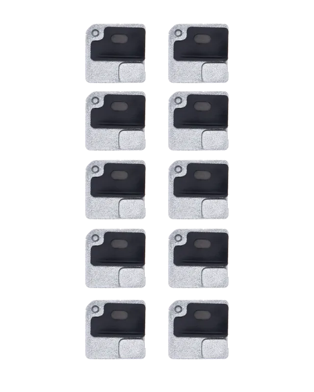 Držák blesk světlo / napájecí Flex s mikrofon mřížka pro iPhone 12 (bílá) (balení 10 ks)