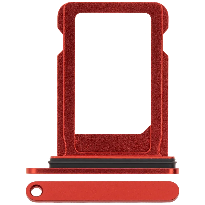 SIM šuplík (jedna SIM) pro iPhone 12 mini / 13 mini (červená)