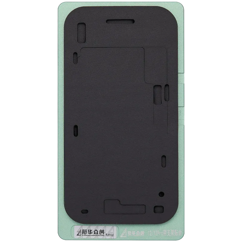 Černá podložka pro repasování pro iPhone 12 / 12 Pro (XHZC)
