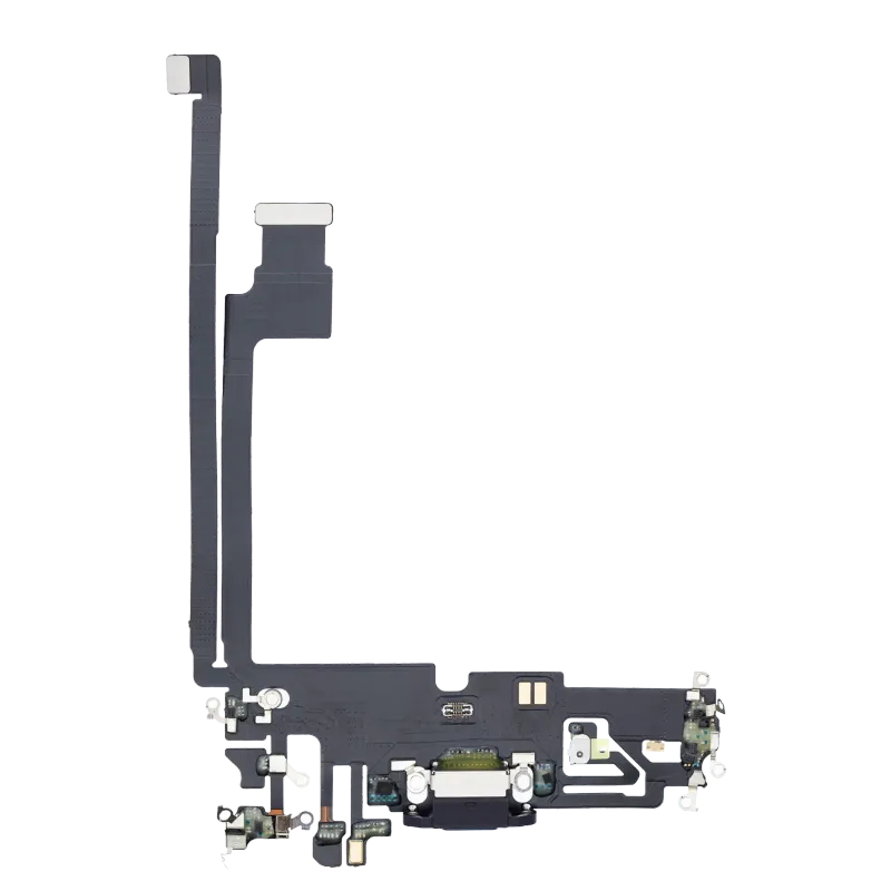 Flex kabel nabíjecího konektoru pro iPhone 12 Pro Max (Premium) (grafitová)