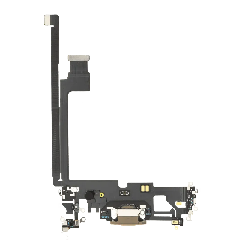 Flex kabel nabíjecího konektoru pro iPhone 12 Pro Max (originál z vyřazeného zařízení) (zlatá)