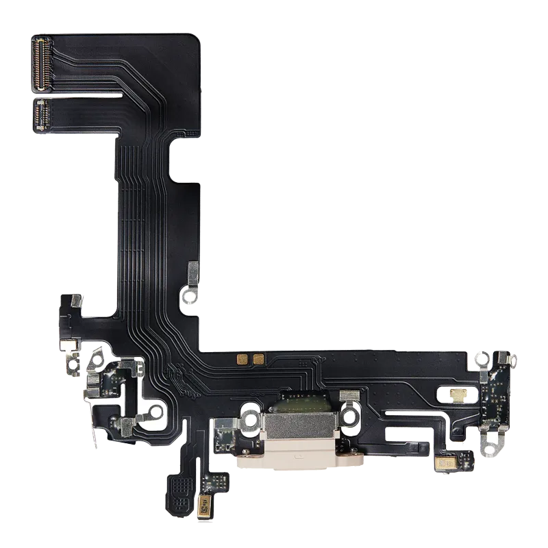 Flex kabel nabíjecího konektoru pro iPhone 13 (Aftermarket Plus) (růžová)