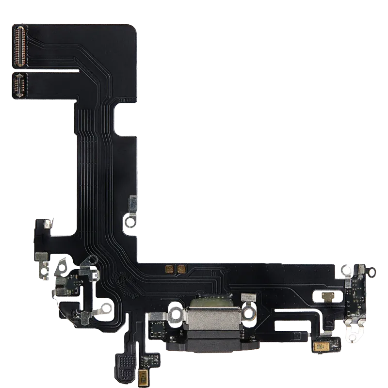 Flex kabel nabíjecího konektoru pro iPhone 13 (Aftermarket Plus) (temně inkoustová)