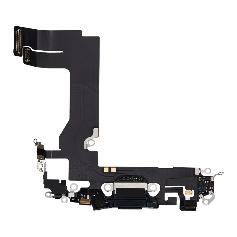 Flex kabel nabíjecího konektoru pro iPhone 13 mini (originál z vyřazeného zařízení) (temně inkoustová)