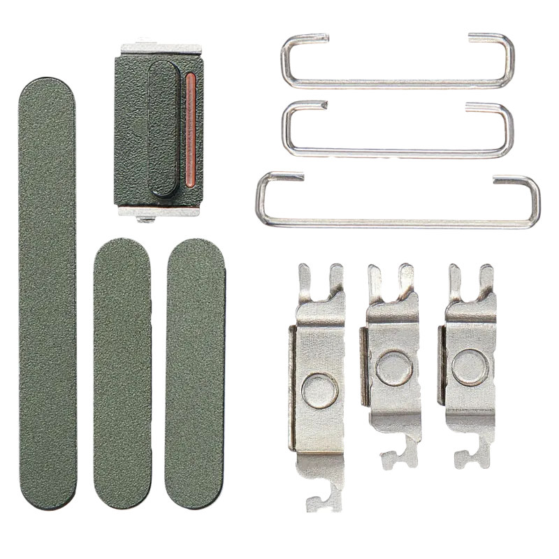 Tlačítka (zapínání / hlasitost / přepínač) pro iPhone 13 / 13 mini (zelená)