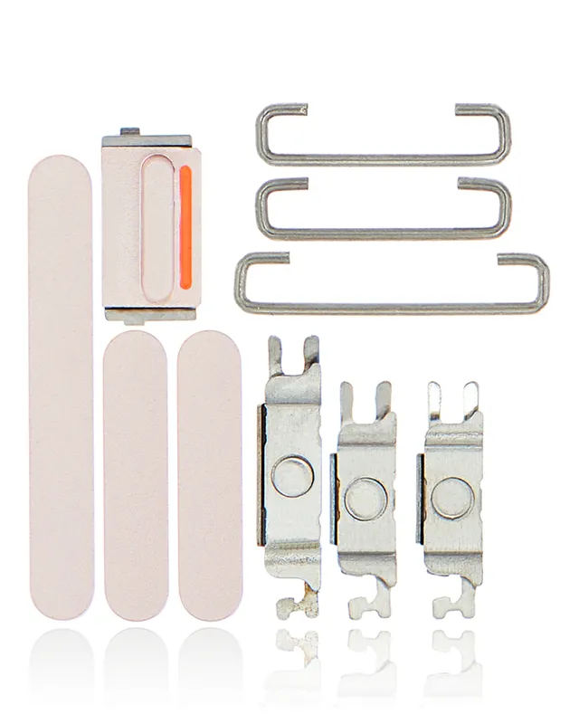 Tlačítka (zapínání / hlasitost / přepínač) pro iPhone 13 / 13 mini (růžová)