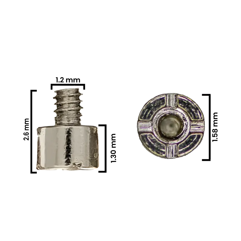 Superscrew pro iPhone 12 Pro Max (balení 30 ks) (M1.2×1.58×2.6×1.30) (Service Pack)