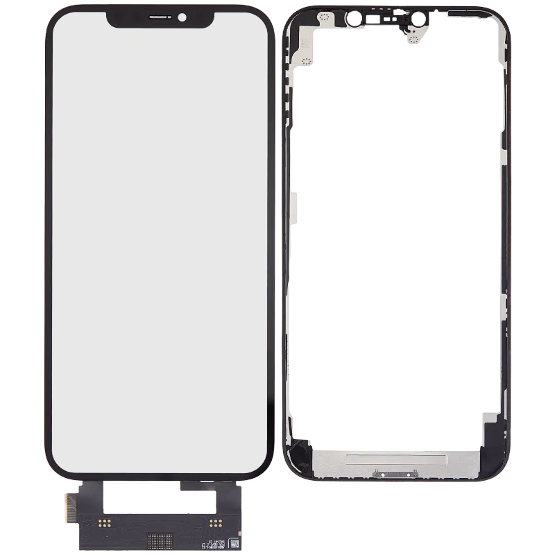 Flex 4v1 dlouhý (dotyk se sklem + OCA + předinstalovaný rámeček) pro iPhone 12 Pro Max (OCA Master)