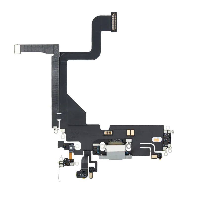 Flex kabel nabíjecího konektoru pro iPhone 13 Pro (Premium) (stříbrná)