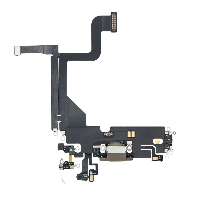 Flex kabel nabíjecího konektoru pro iPhone 13 Pro (Premium) (zlatá)
