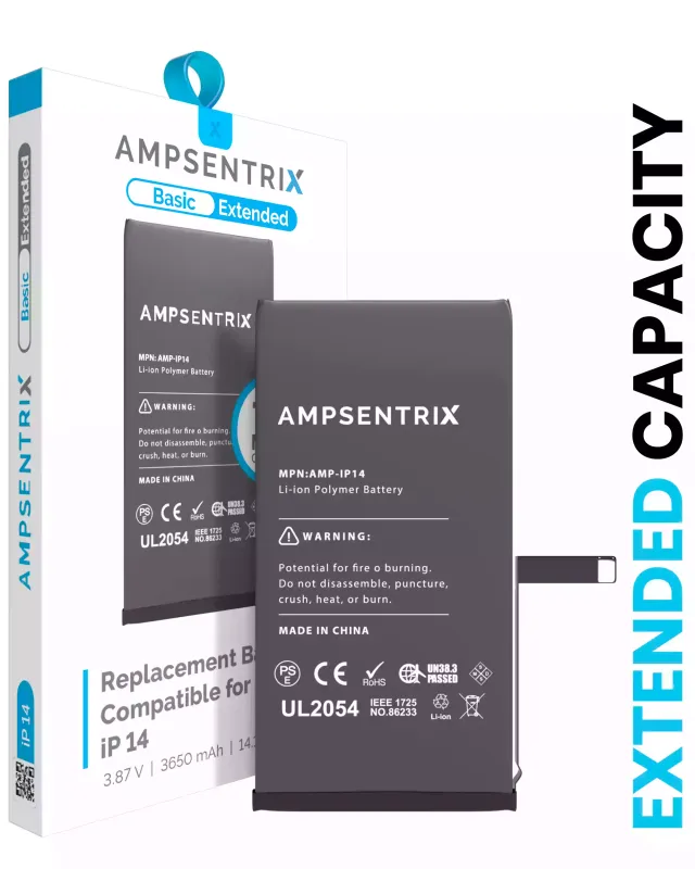 Baterie pro iPhone 14 (AmpSentrix Basic Extended)
