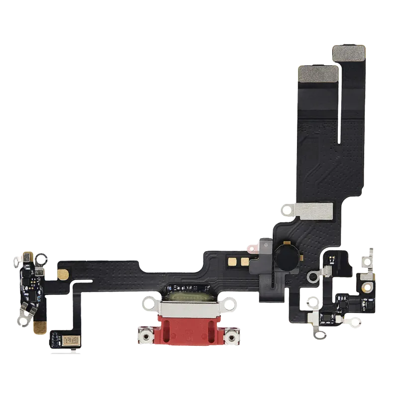 Flex kabel nabíjecího konektoru pro iPhone 14 (Premium) (červená)