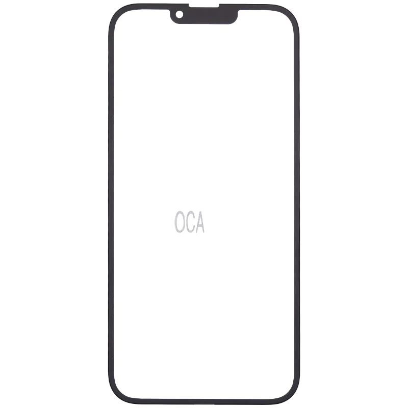 2v1 (sklo + předinstalovaná OCA) pro iPhone 13 Pro Max (balení 10 ks)