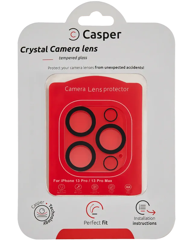 Ochrana objektivu Casper pro iPhone 13 Pro / 13 Pro Max (celoplošné)