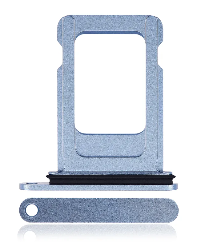 SIM šuplík (jedna SIM) pro iPhone 14 / 14 Plus (modrá)