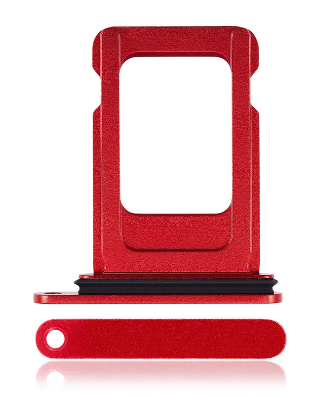 SIM šuplík (jedna SIM) pro iPhone 14 / 14 Plus (červená)