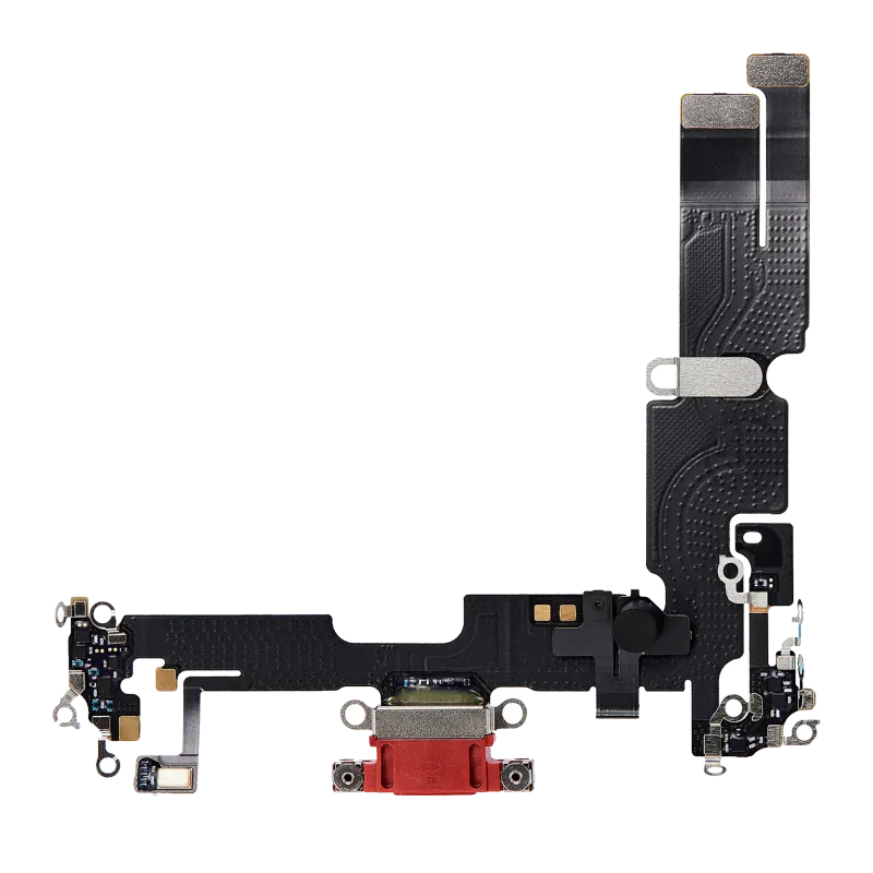 Flex kabel nabíjecího konektoru pro iPhone 14 Plus (Premium) (červená)