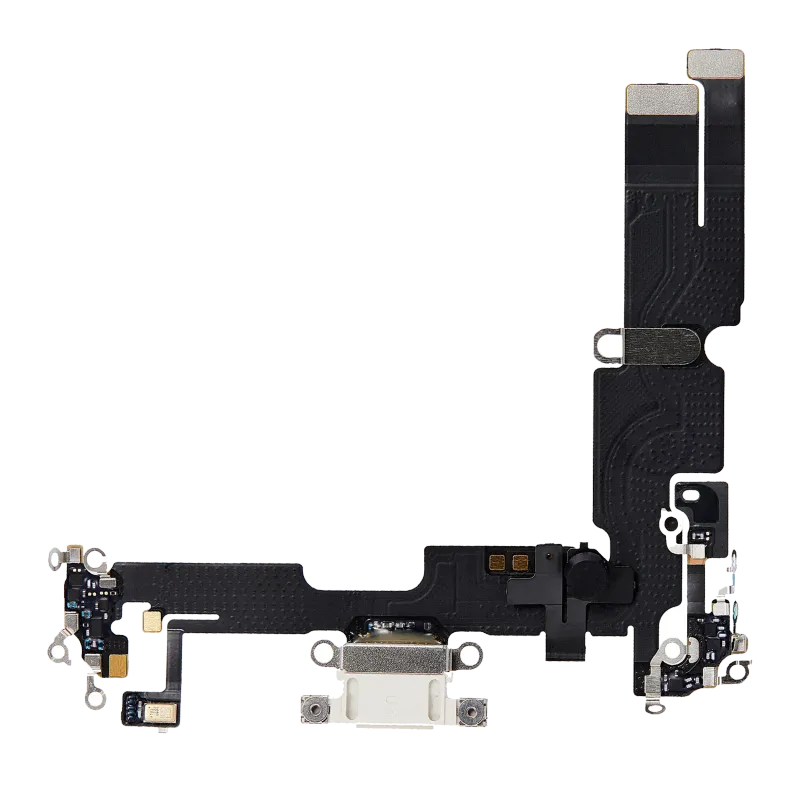 Flex kabel nabíjecího konektoru pro iPhone 14 Plus (Premium) (hvězdně bílá)