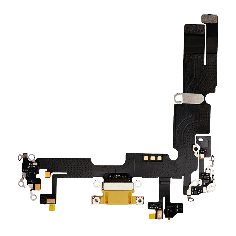 Flex kabel nabíjecího konektoru pro iPhone 14 Plus (Premium) (žlutá)