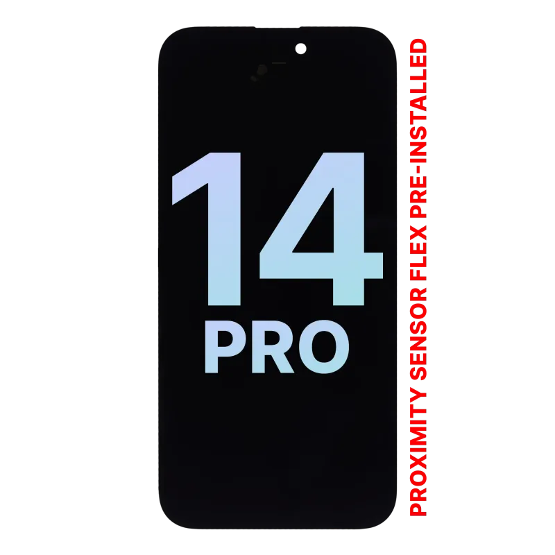 OLED displej s flexem senzoru přiblížení (předinstalováno) pro iPhone 14 Pro (Service Pack)