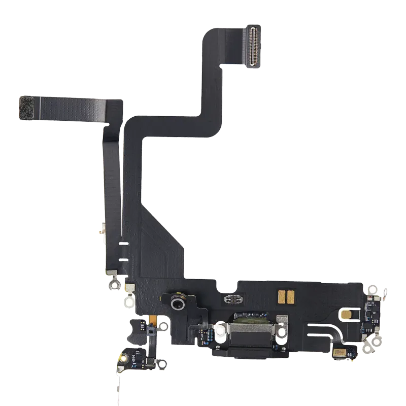 Flex kabel nabíjecího konektoru pro iPhone 14 Pro (Premium) (vesmírně černá)