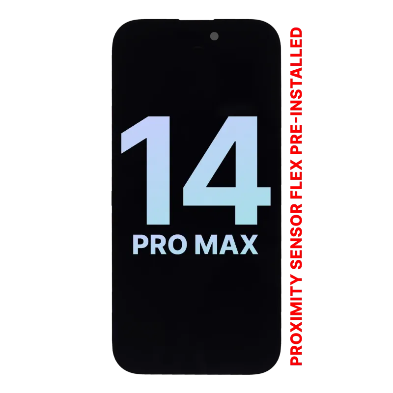 OLED displej s flexem senzoru přiblížení (předinstalováno) pro iPhone 14 Pro Max (Service Pack)