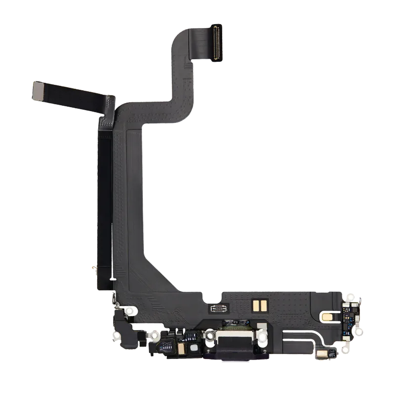 Flex kabel nabíjecího konektoru pro iPhone 14 Pro Max (Premium) (tmavě fialová)