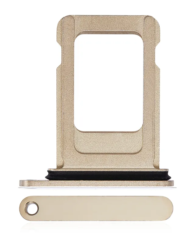 SIM šuplík (jedna SIM) pro iPhone 14 Pro / 14 Pro Max (zlatá)
