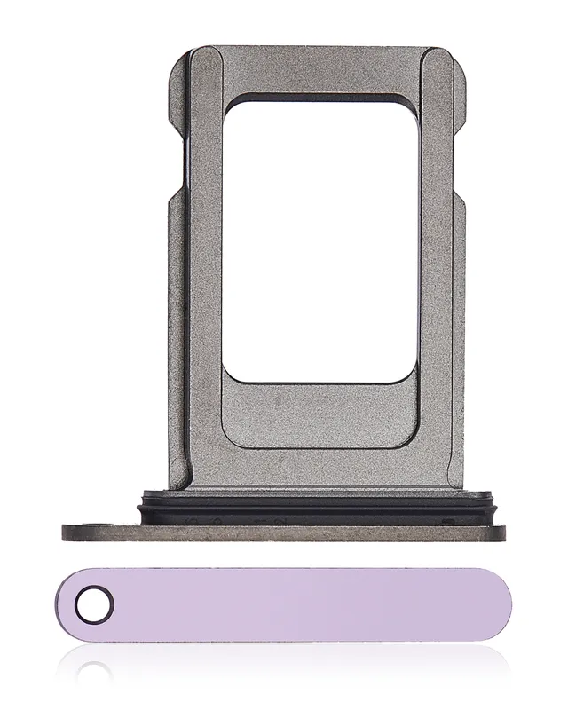 SIM šuplík (jedna SIM) pro iPhone 14 Pro / 14 Pro Max (tmavě fialová)