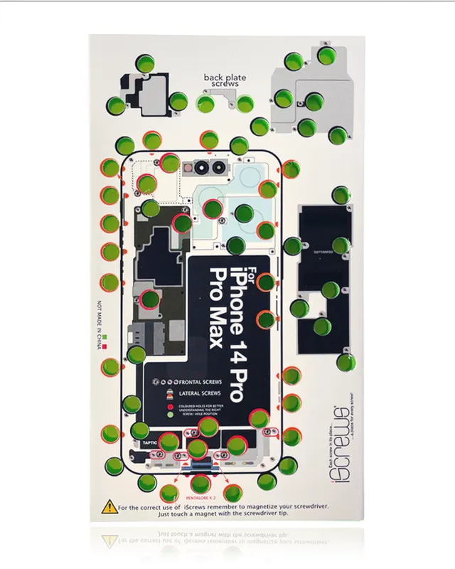 Podložka na šroubky iScrews pro iPhone 14 Pro / 14 Pro Max (dottorpod)