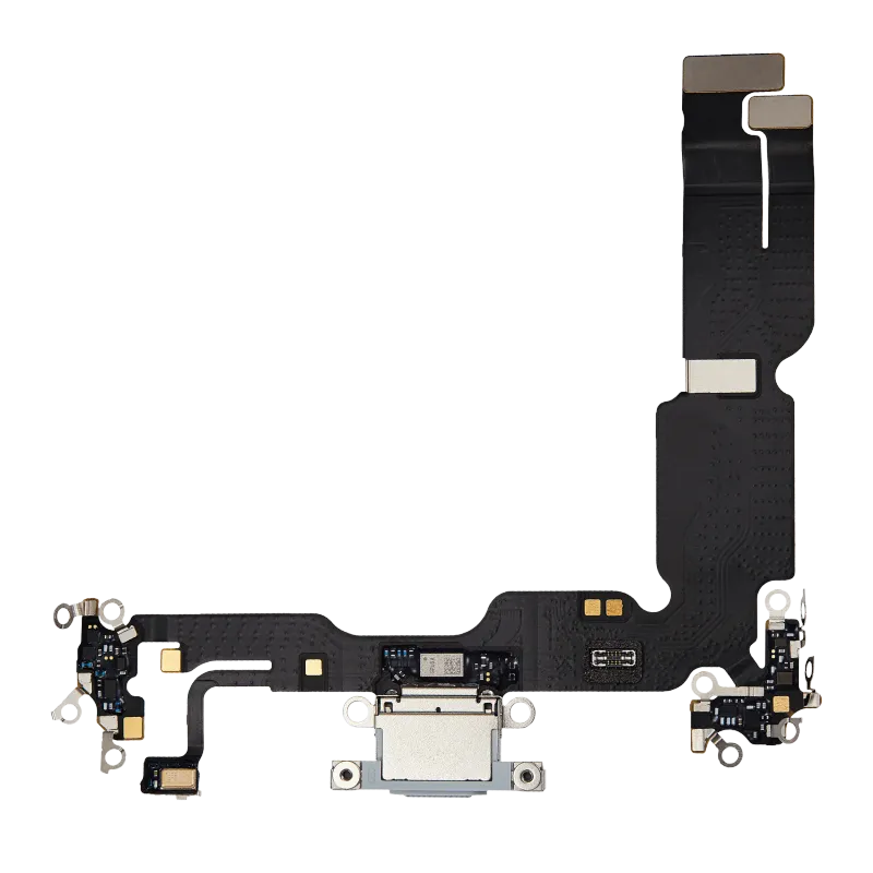 Flex kabel nabíjecího konektoru pro iPhone 15 Plus (Premium) (modrá)