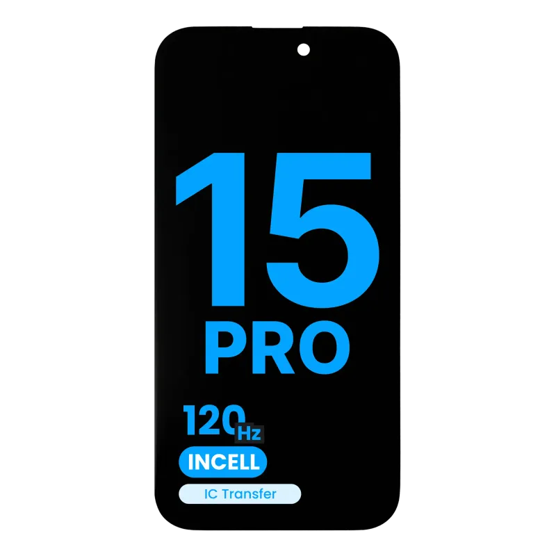LCD displej pro iPhone 15 Pro (Aftermarket: AQ7 / Incell) (120 Hz)