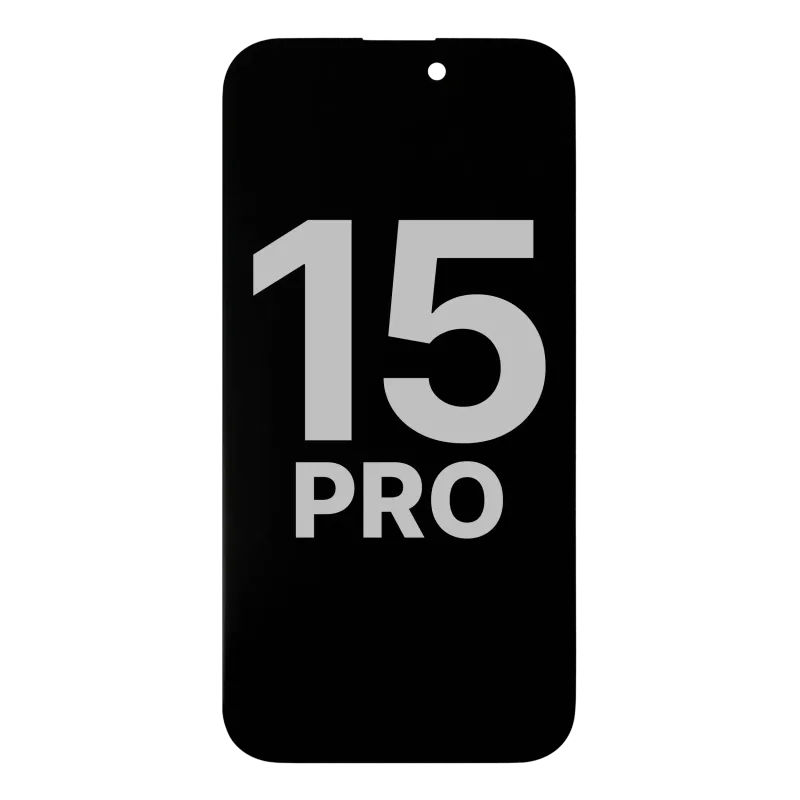 OLED displej s flex kabelem senzoru světla pro iPhone 15 Pro (originál z vyřazeného zařízení, stav A)