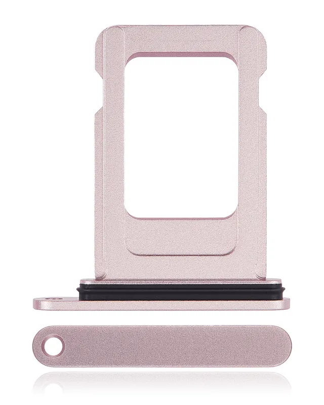 SIM šuplík (jedna SIM) pro iPhone 15 / 15 Plus (růžová)