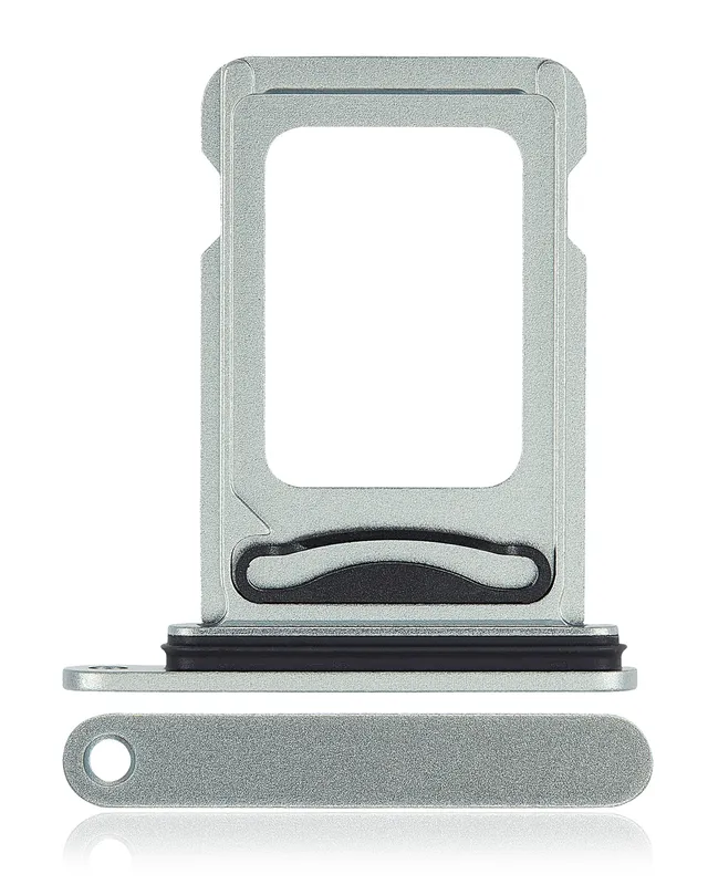 SIM šuplík (dvě SIM) pro iPhone 15 / 15 Plus (zelená)