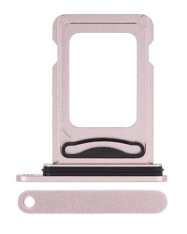 SIM šuplík (dvě SIM) pro iPhone 15 / 15 Plus (růžová)