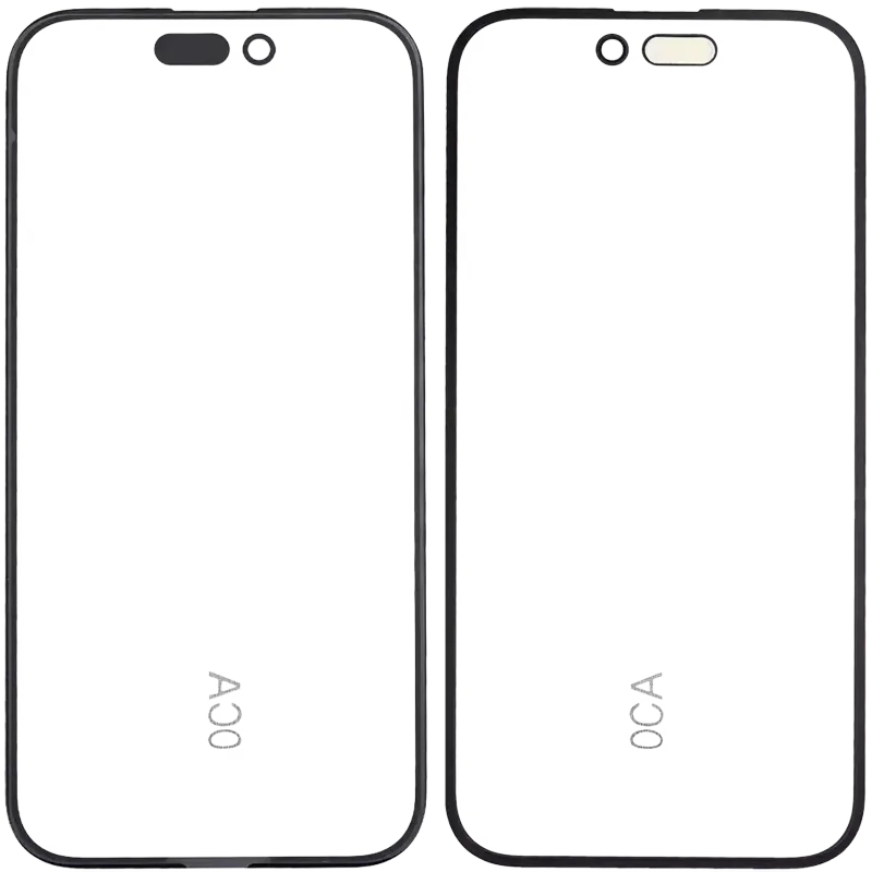 Samotný rámeček pro iPhone 15 (OCA Master) (balení 5 ks)