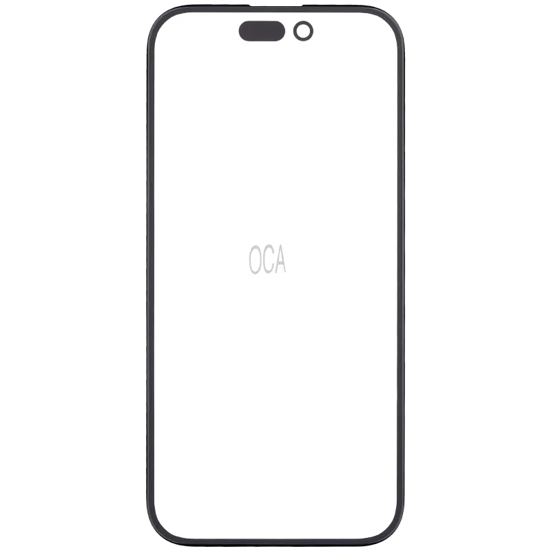 2v1 (sklo + předinstalovaná OCA) pro iPhone 15 (balení 10 ks)
