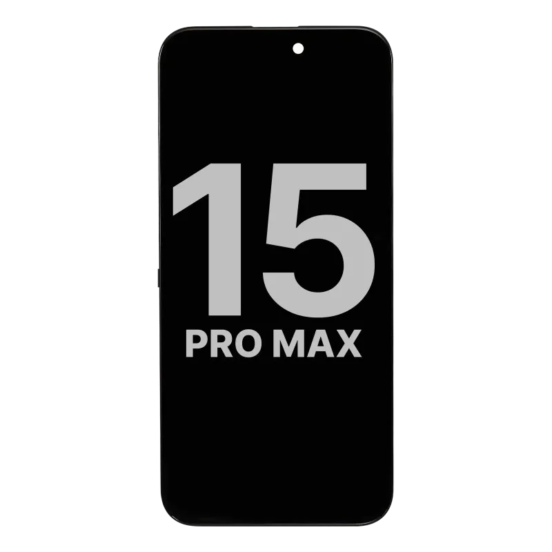 OLED displej s flex kabelem senzoru světla pro iPhone 15 Pro Max (originál z vyřazeného zařízení, stav A)